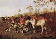 unknow artist Classical hunting fox, Equestrian and Beautiful Horses, 137. oil on canvas